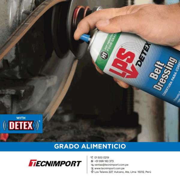 LPS BELT DRESSING LUBRICANTE PARA CORREAS Y FAJAS TRANSPORTADORAS GRADO ALIMIENTICIO