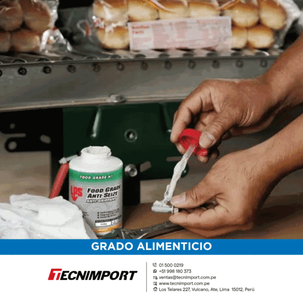 LPS FOOD GRADE ANTI-SEIZE ANTIADHERENTE de grado alimenticio