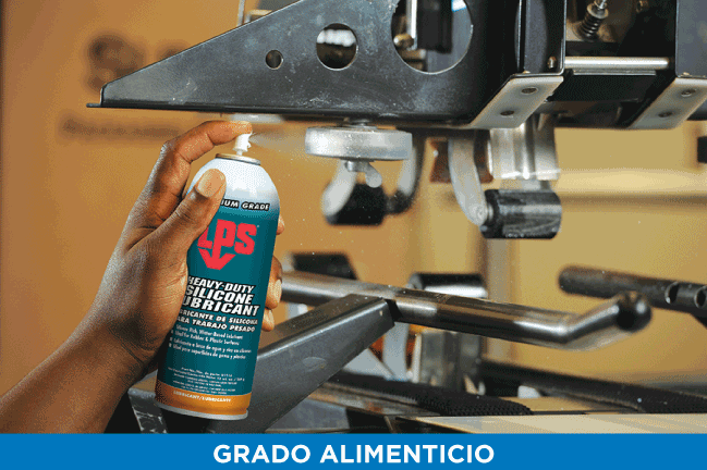 LPS HEAVY DUTY SILICONE LUBRICANT LUBRICANTE PARA TRABAJO PESADO BASE SILICONA GRADO ALIMENTICIO