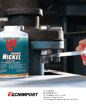 LPS NICKEL ANTI-SEIZE ANTIADHERENTE para trabajos extremos y altas temperaturas.