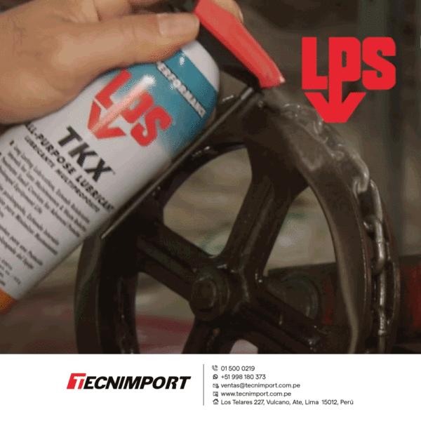 LPS TKX LUBRICANTE MULTIPROPOSITO APLICACION