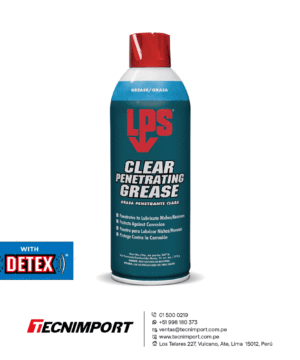 LPS CLEAR PENETRATING GREASE GRASA PENETRANTE TRANSPARENT