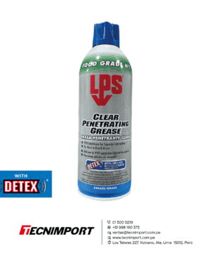 LPS CLEAR PENETRATING GREASE GRASA PENETRANTE TRANSPARENT