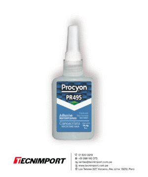 PROCYON-PR495-ADHESIVO-INSTANTANEO-DE-CIANOACRILATO