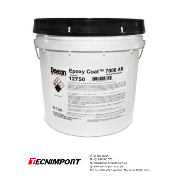 DEVCON EPOXY COAT 7000 AR EPOXICO PARA PROTECCION DE PISOS