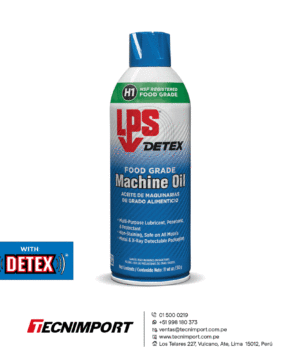 LPS FOOD GRADE MACHINE OIL LUBRICANTE PENETRANTE MULTIPROPOSITO GRADO ALIMENTICIO