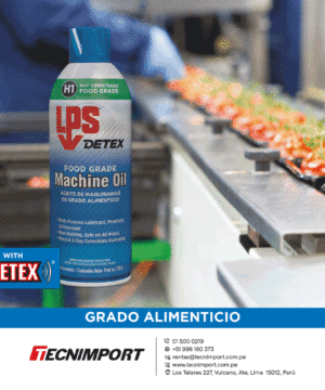 LPS FOOD GRADE MACHINE OIL LUBRICANTE PENETRANTE MULTIPROPOSITO GRADO ALIMENTICIO