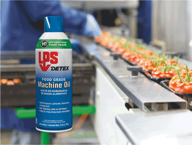 LPS FOOD GRADE MACHINE OIL LUBRICANTE PENETRANTE MULTIPROPOSITO GRADO ALIMENTICIO