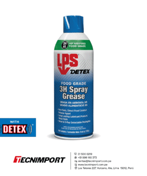 LPS DETEX FOOD GRADE 3H SPRAY GREASE GRASA LIQUIDA