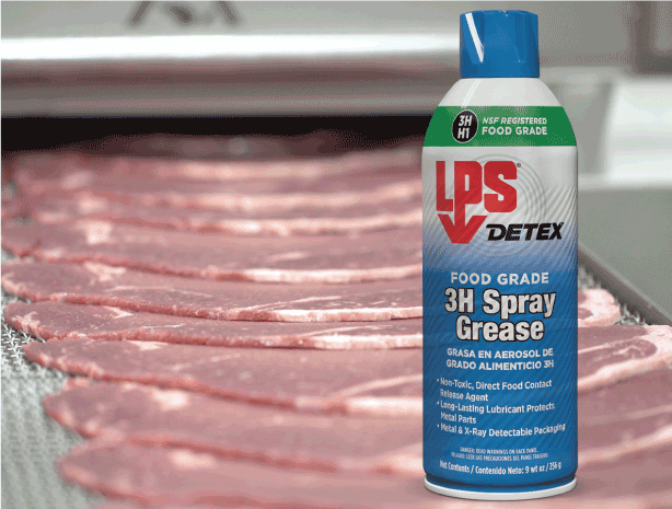 LPS DETEX FOOD GRADE 3H SPRAY GREASE GRASA LIQUIDA