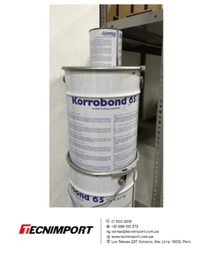 KORROBOND 65 CRUSHER BACKING COMPOUND RESPALDO PARA MANTO DE FORRO DE CHANCADORA