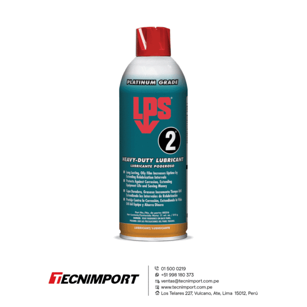 LPS 2 HEAVY-DUTY LUBRICANT LUBRICANTE DE TRABAJO PESADO