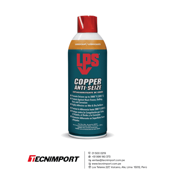 LPS COPPER ANTISEIZE ANTI-SEIZE ADHERENTE BASE DE BRONCE