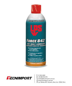 LPS FORCE 842 LUBRICANTE SECO DISULFURO DE MOLIBDENO