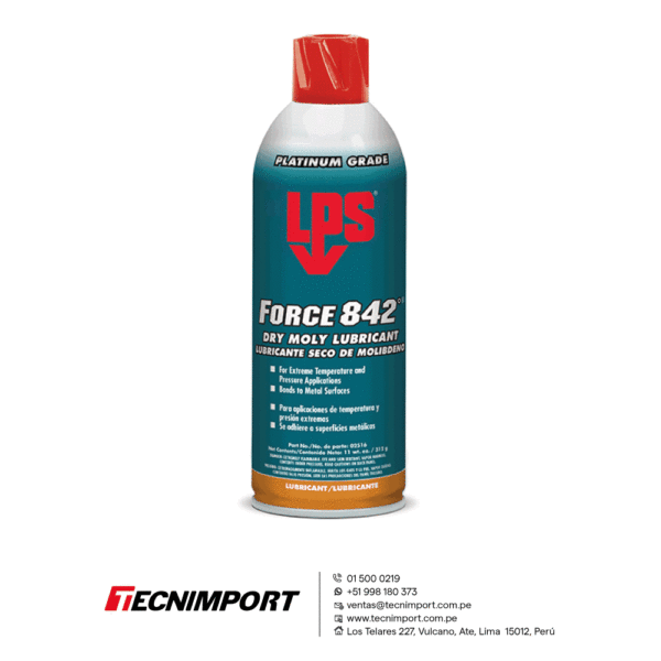 LPS FORCE 842 LUBRICANTE SECO DISULFURO DE MOLIBDENO