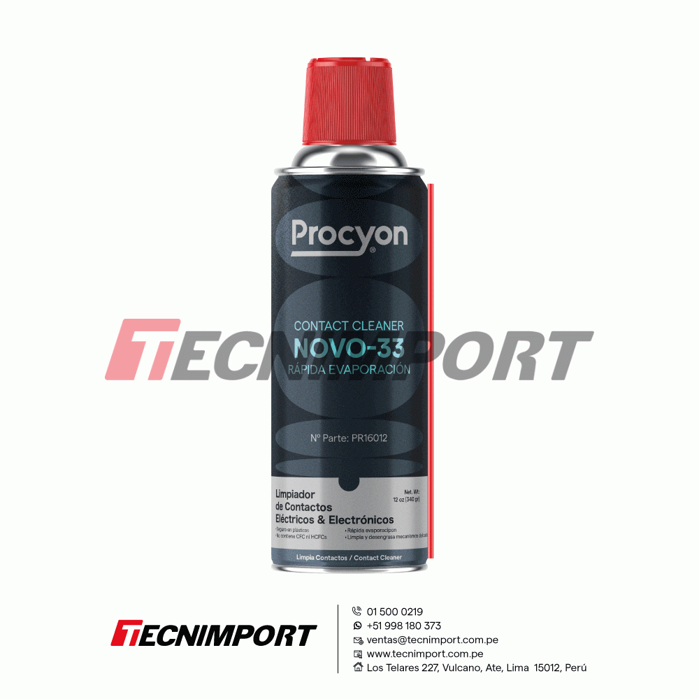 PROCYON-NOVO-33-LIMPIA-CONTACTOS PROCYON-NOVO-33-LIMPIA-CONTACTOS-CONTACT-CLEANER